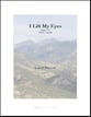 I Lift My Eyes SATB choral sheet music cover